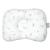 Coussin cale-tête ergonomique en gaze de coton melody Blanc 1 - vertbaudet enfant 