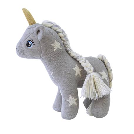 Peluche licorne avec étoiles – doudou féerique Gris 1 - vertbaudet enfant 