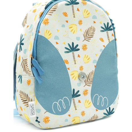 Sac à dos maternelle et crèche animaux Beige+Blanc+Bleu+Rouge+Vert 18 - vertbaudet enfant 