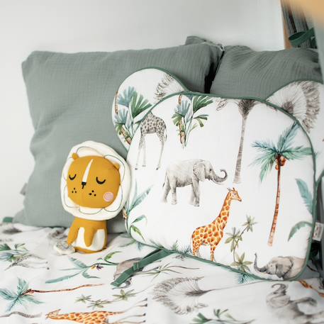 Oreiller coussin plat réversible Vert 2 - vertbaudet enfant 