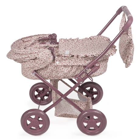 Jouet poussette landau pour poupée Beige+Bordeaux 12 - vertbaudet enfant 