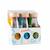 Lot de 3 bouteilles sensorielles Bleu+Multicolore+Rose+Vert 2 - vertbaudet enfant 