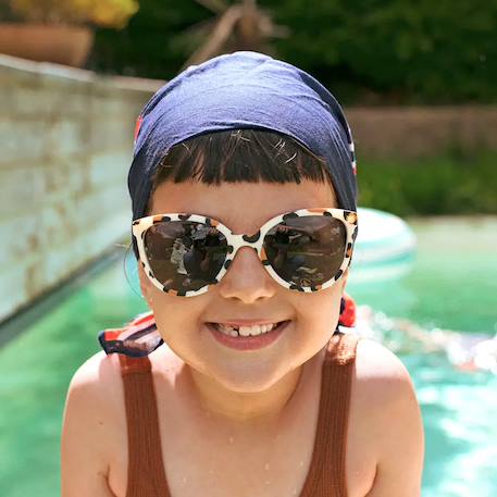 Lunettes de soleil leopard Blanc 2 - vertbaudet enfant 