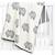 Couverture en coton bio gots Écru+Gris+Rose 1 - vertbaudet enfant 