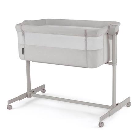 Lit bébé NESTEE UP 2 2 en 1 avec inclinaison du matelas, maille aérée et cadre en acier Beige+Gris 1 - vertbaudet enfant 