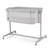 Lit bébé NESTEE UP 2 2 en 1 avec inclinaison du matelas, maille aérée et cadre en acier Beige+Gris 1 - vertbaudet enfant 