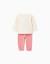 Pyjama en polaire avec licorne Blanc 2 - vertbaudet enfant 