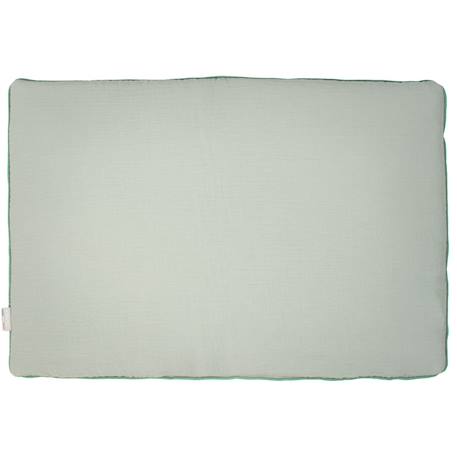 Oreiller plat réversible en coton safari Vert de gris 5 - vertbaudet enfant 
