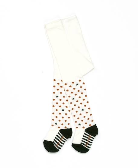 Collants bébé fille Imprime fond naturel 1 - vertbaudet enfant 