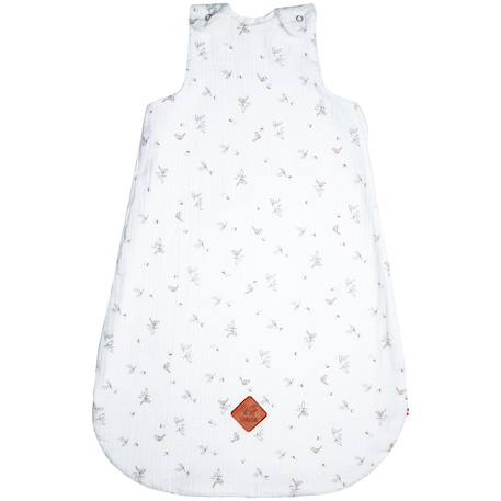 Gigoteuse d'été tog 0,5 en gaze de coton melody Blanc 1 - vertbaudet enfant 
