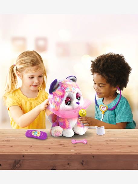 Peluche husky motorisée Rainbow mon chiot bobo VTECH ROSE 2 - vertbaudet enfant 