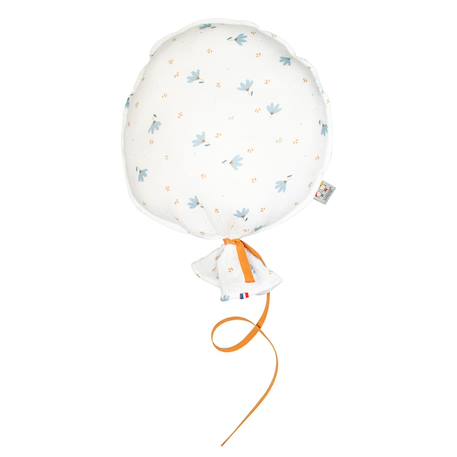 Ballon mural décoratif en coton imprimé 38cm Beige sidonia+Blanc+Bleu+Écru+Vert de gris 10 - vertbaudet enfant 