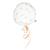 Ballon mural décoratif en coton imprimé 38cm Beige sidonia+Blanc+Bleu+Écru+Vert de gris 10 - vertbaudet enfant 
