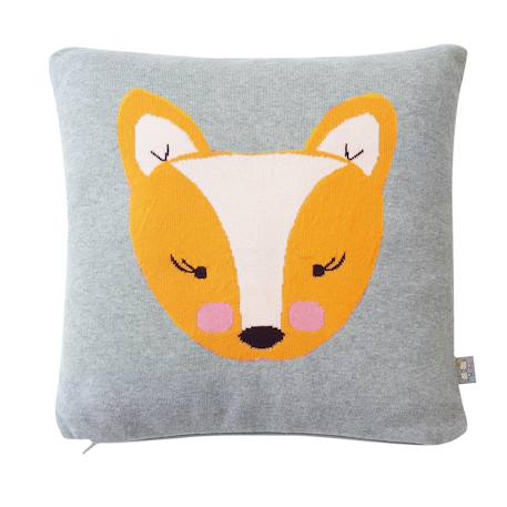 Taie de coussin en coton biologique Bleu+Écru+Gris+Noir+Rose 12 - vertbaudet enfant 