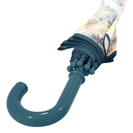 Parapluie transparent pour enfant animaux Bleu+Menthe+Orange+Rose+Vert+Vert paon 6 - vertbaudet enfant 