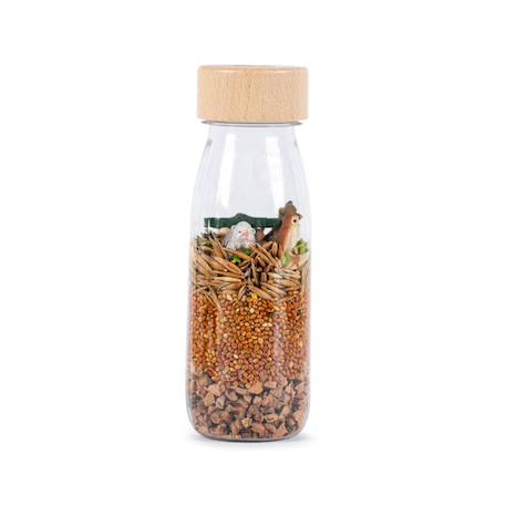 Bouteille sensorielle observation spy Beige+Bleu+Jaune+Marron+Multicolore+Vert 1 - vertbaudet enfant 