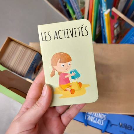 Ma petite bibliothèque mes petits amis Bleu+Multicolore 5 - vertbaudet enfant 