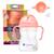 Tasse à paille lestée Bleu+Gris+Lilas+Saumon+Vert d'eau 22 - vertbaudet enfant 