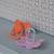 Lot de 2 sucettes anatomique en silicone Gris+Pêche+Vieux rose 14 - vertbaudet enfant 