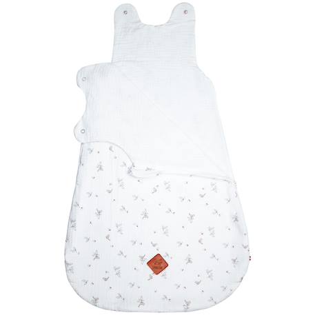 Gigoteuse d'été tog 0,5 en gaze de coton melody Blanc 3 - vertbaudet enfant 