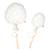 Ballon mural décoratif en coton imprimé 38cm Beige sidonia+Blanc+Bleu+Écru+Vert de gris 7 - vertbaudet enfant 