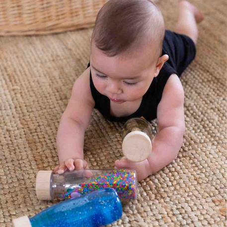 Bouteille sensorielle observation spy Beige+Bleu+Jaune+Marron+Multicolore+Vert 5 - vertbaudet enfant 