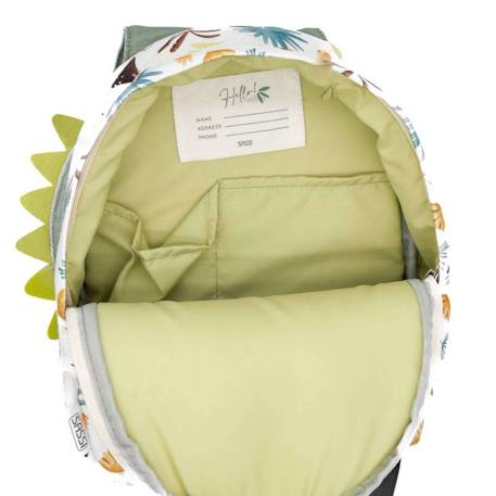 Sac à dos maternelle et crèche animaux Beige+Blanc+Bleu+Rouge+Vert 30 - vertbaudet enfant 