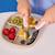 Set de 3 couverts ergonomiques en inox pour enfant Bleu+Rose+Vert 8 - vertbaudet enfant 