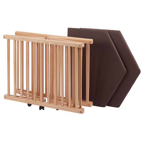 Parc bébé pliable Bois naturel 6 - vertbaudet enfant 