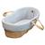 Habillage de couffin en gaze de coton jeanne Beige+Blanc+Bleu+Camel+Écru+Gris clair+Rose+Terracotta+Vert de gris 27 - vertbaudet enfant 