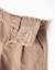 Short en velours côtelé avec plis devant Beige clair+Vert foncé 3 - vertbaudet enfant 