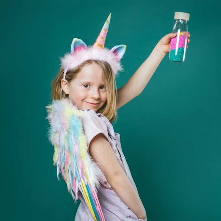 Bouteille sensorielle sound Bleu+Jaune+Multicolore+Rose+Turquoise+Vert 24 - vertbaudet enfant 