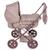 Jouet poussette landau pour poupée Beige+Bordeaux 8 - vertbaudet enfant 