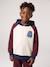 Sweat à capuche garçon bordeaux 2 - vertbaudet enfant 