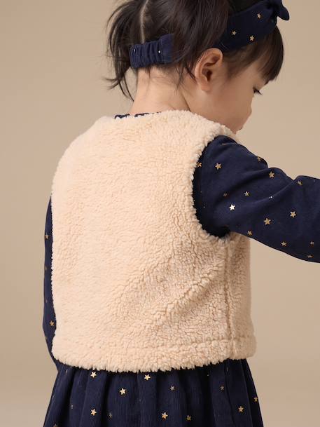 Ensemble robe bébé fille marine 12 - vertbaudet enfant 