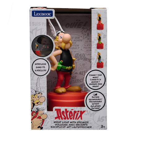 Enceinte bluetooth veilleuse astérix ROUGE 2 - vertbaudet enfant 