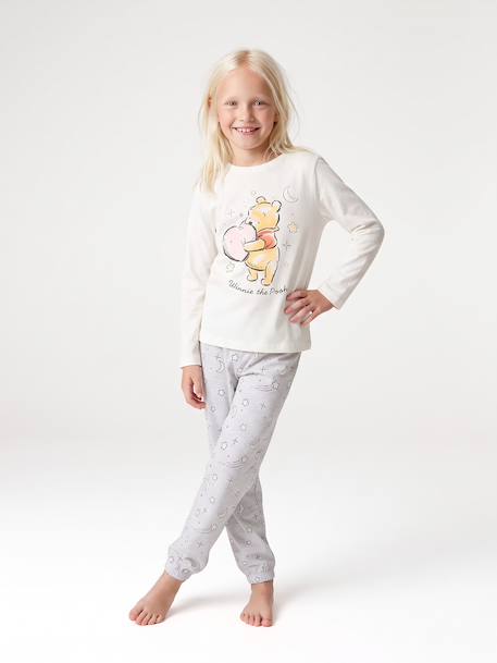 Pyjama Winnie gris chiné 1 - vertbaudet enfant 
