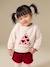 Ensemble Noël bébé fille sweat short collants rouge 11 - vertbaudet enfant 
