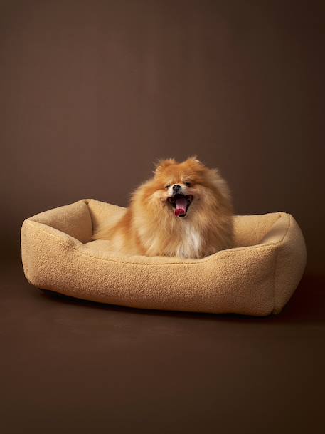 Panier matelassé pour chiens, disponible en 2 tailles argile+noisette+rayé blanc 1 - vertbaudet enfant 