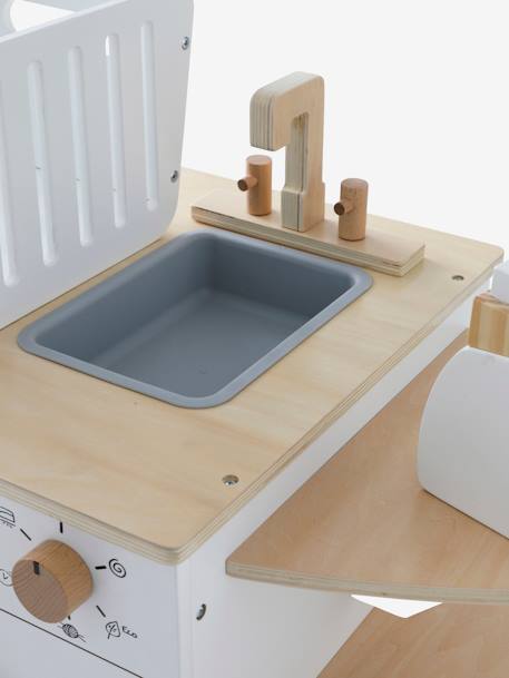 Machine à laver et à repasser en bois FSC® blanc 10 - vertbaudet enfant 