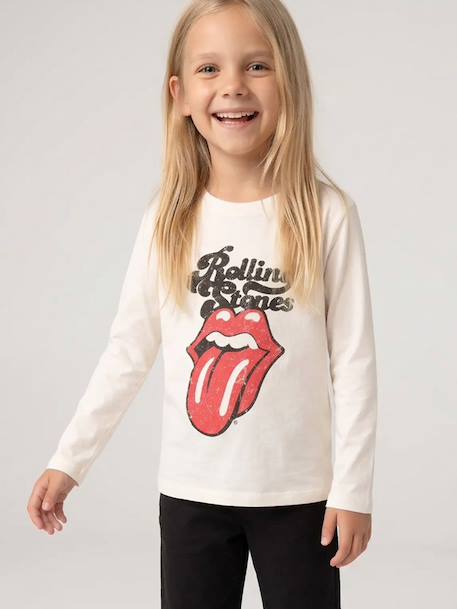 Pyjama Rolling Stones fille anthracite 8 - vertbaudet enfant 