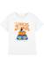 T-shirt halloween motif derpy et sussie en coton peigné de qualité supérieure all tricks Blanc 1 - vertbaudet enfant 