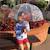 Parapluie cloche transparent Blanc+Bleu+Marron+Multicolore+Rose+Rouge 33 - vertbaudet enfant 