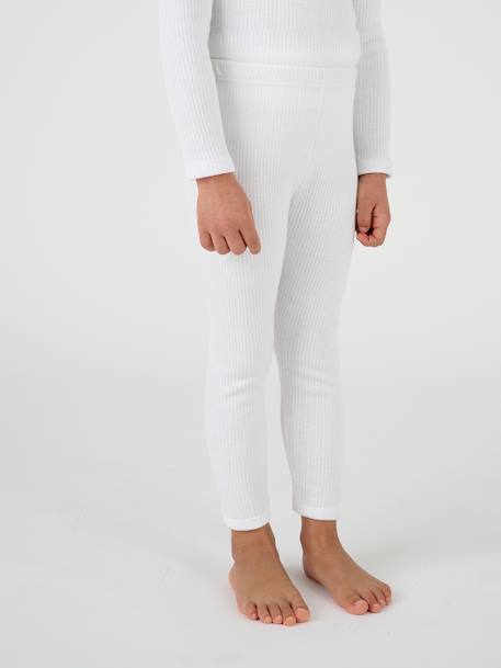 Caleçon thermolactyl côtes molletonnées Blanc+Bleu marine+Gris clair 4 - vertbaudet enfant 