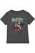 T-shirt halloween en coton peigné de qualité supérieure huntrix punk concert Anthracite 1 - vertbaudet enfant 