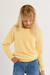 Pull duveteux col rond Camel+Jaune+Noir 6 - vertbaudet enfant 