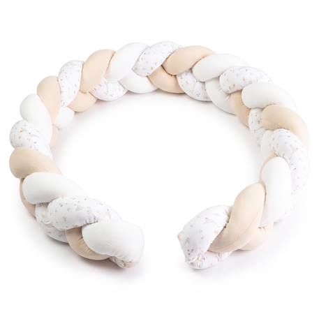Tresse décorative 3 brins en coton sidonia Beige 1 - vertbaudet enfant 