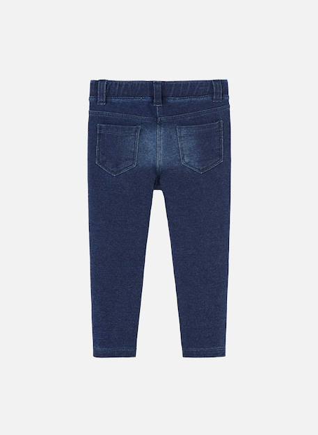 Jegging fille bébé Bleu 2 - vertbaudet enfant 