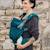 Porte bébé boba x atlantic Vert 1 - vertbaudet enfant 