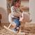 Eléphant à bascule pour bébé - bali Beige 5 - vertbaudet enfant 